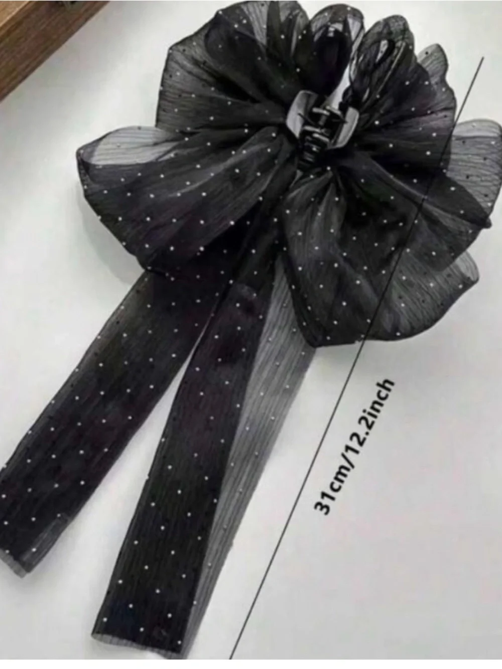 Hair Clip with rhinestones